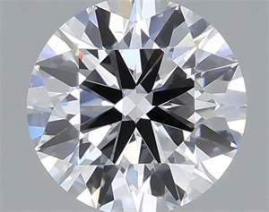 Picture of Lab Grown Diamond 1.03 Carats, Round with Ideal Cut, D Color, VS1 Clarity and Certified by IGI