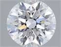Lab Grown Diamond 1.03 Carats, Round with Excellent Cut, D Color, VS1 Clarity and Certified by IGI