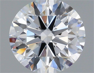Picture of Lab Grown Diamond 1.07 Carats, Round with Ideal Cut, D Color, VS1 Clarity and Certified by IGI