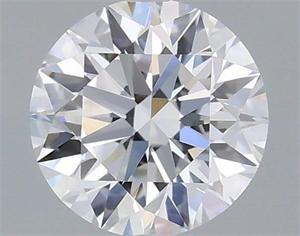 Picture of Lab Grown Diamond 1.03 Carats, Round with Ideal Cut, D Color, VS1 Clarity and Certified by IGI