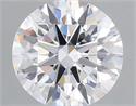 Lab Grown Diamond 1.07 Carats, Round with Ideal Cut, D Color, VS1 Clarity and Certified by IGI