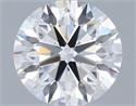 Lab Grown Diamond 1.03 Carats, Round with Excellent Cut, D Color, VS1 Clarity and Certified by IGI