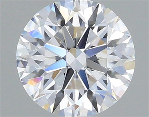 Picture of Lab Grown Diamond 1.03 Carats, Round with Excellent Cut, D Color, VS1 Clarity and Certified by IGI