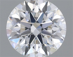 Picture of Lab Grown Diamond 1.07 Carats, Round with Ideal Cut, D Color, VS1 Clarity and Certified by IGI