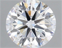 Lab Grown Diamond 1.07 Carats, Round with Excellent Cut, D Color, VS1 Clarity and Certified by IGI