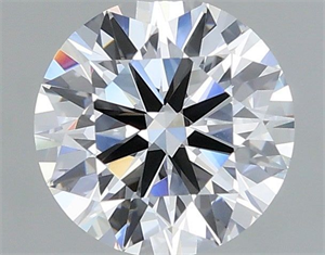Picture of Lab Grown Diamond 1.07 Carats, Round with Ideal Cut, D Color, VS1 Clarity and Certified by IGI