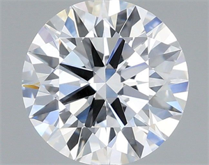 Picture of Lab Grown Diamond 1.03 Carats, Round with Ideal Cut, E Color, VVS1 Clarity and Certified by IGI