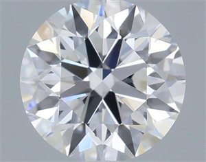 Picture of Lab Grown Diamond 1.07 Carats, Round with Excellent Cut, D Color, VS1 Clarity and Certified by IGI