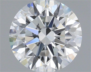 Picture of Lab Grown Diamond 1.07 Carats, Round with Ideal Cut, E Color, VS1 Clarity and Certified by IGI