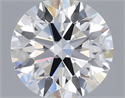 Lab Grown Diamond 1.07 Carats, Round with Excellent Cut, D Color, VS1 Clarity and Certified by IGI