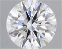 Lab Grown Diamond 1.07 Carats, Round with Ideal Cut, D Color, VS1 Clarity and Certified by IGI