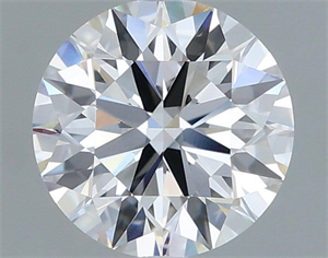 Picture of Lab Grown Diamond 1.07 Carats, Round with Excellent Cut, D Color, VS1 Clarity and Certified by IGI