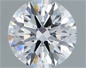 Lab Grown Diamond 1.07 Carats, Round with Ideal Cut, D Color, VS1 Clarity and Certified by IGI