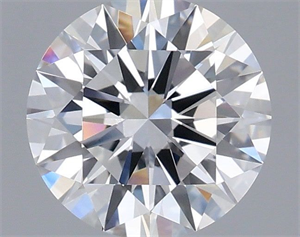 Picture of Lab Grown Diamond 1.07 Carats, Round with Ideal Cut, D Color, VS1 Clarity and Certified by IGI