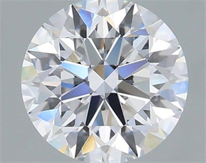 Picture of Lab Grown Diamond 1.07 Carats, Round with Excellent Cut, D Color, VS1 Clarity and Certified by IGI
