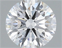 Lab Grown Diamond 1.07 Carats, Round with Ideal Cut, D Color, VS1 Clarity and Certified by IGI