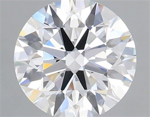 Picture of Lab Grown Diamond 1.07 Carats, Round with Ideal Cut, D Color, VS1 Clarity and Certified by IGI