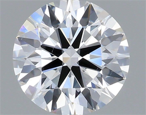 Picture of Lab Grown Diamond 1.07 Carats, Round with Ideal Cut, D Color, VS1 Clarity and Certified by IGI