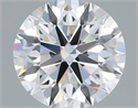 Lab Grown Diamond 1.07 Carats, Round with Excellent Cut, D Color, VS1 Clarity and Certified by IGI