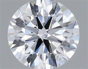 Picture of Lab Grown Diamond 1.07 Carats, Round with Ideal Cut, D Color, VS1 Clarity and Certified by IGI