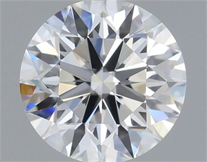 Picture of Lab Grown Diamond 1.07 Carats, Round with Excellent Cut, E Color, VS1 Clarity and Certified by IGI
