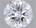 Lab Grown Diamond 1.07 Carats, Round with Excellent Cut, D Color, VS1 Clarity and Certified by IGI