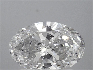 Picture of Natural Diamond 1.01 Carats, Oval with  Cut, D Color, VVS2 Clarity and Certified by GIA