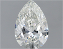 Diamante Natural 1.00 quilates, De pera , Color G, claridad SI1 y certificado GIA