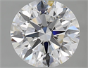 Natural Diamond 1.47 Carats, Round with Excellent Cut, D Color, VVS1 Clarity and Certified by GIA