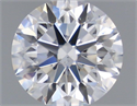Natural Diamond 0.41 Carats, Round with Excellent Cut, E Color, SI1 Clarity and Certified by GIA