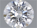 Natural Diamond 0.41 Carats, Round with Excellent Cut, E Color, SI1 Clarity and Certified by GIA