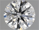 Natural Diamond 0.80 Carats, Round with Excellent Cut, E Color, VS1 Clarity and Certified by GIA