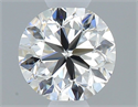 Diamante Natural 0.40 quilates, Redondo , Color J, claridad VVS1 y certificado GIA