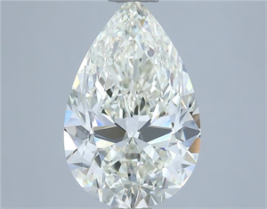 Foto Diamante Natural 2.52 quilates, De pera , Color J, claridad SI1 y certificado IGI de
