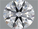 Del inventario de diamantes de laboratorio, 1.05 quilates, Redondo , Color F, claridad VVS1 y certificado IGI