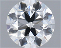 Natural Diamond 0.80 Carats, Round with Excellent Cut, F Color, VVS1 Clarity and Certified by IGI