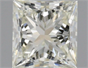 Diamante Natural 0.54 quilates, Princesa , Color M, claridad VVS1 y certificado GIA