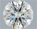 Diamante Natural 0.44 quilates, Redondo , Color J, claridad VS2 y certificado IGI