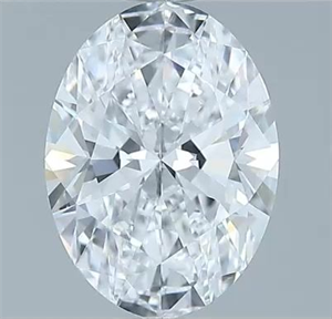 Picture of Natural Diamond 2.01 Carats, Oval with  Cut, D Color, VS2 Clarity and Certified by GIA
