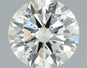 Foto Diamante Natural 0.40 quilates, Redondo , Color K, claridad SI1 y certificado IGI de