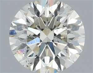 Foto Diamante Natural 0.41 quilates, Redondo , Color H, claridad SI2 y certificado IGI de