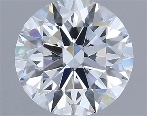 Picture of Lab Grown Diamond 1.02 Carats, Round with Ideal Cut, D Color, VVS1 Clarity and Certified by IGI