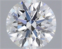 Lab Grown Diamond 1.02 Carats, Round with Ideal Cut, D Color, VVS1 Clarity and Certified by IGI