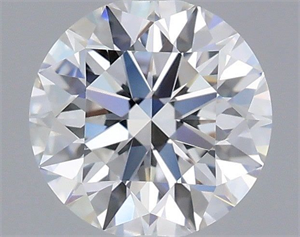 Picture of Lab Grown Diamond 1.02 Carats, Round with Ideal Cut, D Color, VVS1 Clarity and Certified by IGI