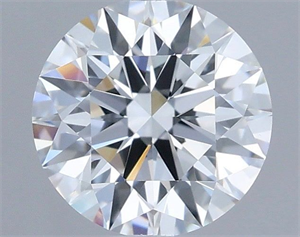 Picture of Lab Grown Diamond 1.03 Carats, Round with Ideal Cut, D Color, VVS1 Clarity and Certified by IGI