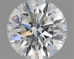 Picture of Lab Grown Diamond 1.37 Carats, Round with Excellent Cut, F Color, VVS2 Clarity and Certified by IGI
