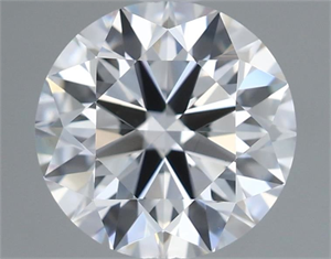Picture of Lab Grown Diamond 1.23 Carats, Round with Excellent Cut, D Color, VS1 Clarity and Certified by IGI