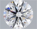 Del inventario de diamantes de laboratorio, 1.41 quilates, Redondo , Color E, claridad VS1 y certificado IGI