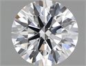 Lab Grown Diamond 1.36 Carats, Round with Ideal Cut, D Color, VS1 Clarity and Certified by IGI