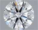 Del inventario de diamantes de laboratorio, 1.42 quilates, Redondo , Color E, claridad VVS2 y certificado IGI